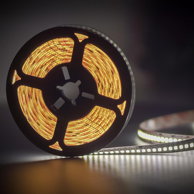 amiciVision 600 LEDs 5 m Yellow Color Changing Strip Rice Lights(Pack of 1)