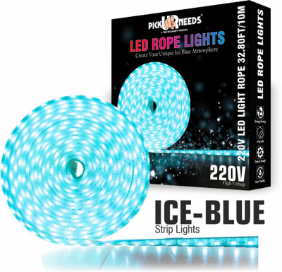 Pick Ur Needs 1200 LEDs 5 m Transparent Steady Strip Rice Lights(Pack of 1)