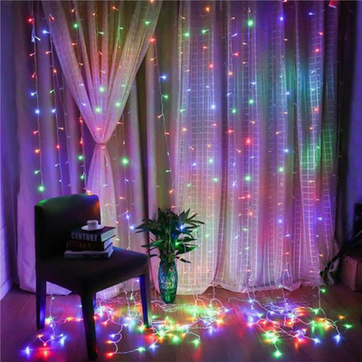 Local Charm 60 LEDs 7 m Multicolor Steady String Rice Lights(Pack of 3)