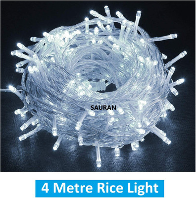 Flipkart SmartBuy 15 LEDs 4 m White Steady String Rice Lights(Pack of 1)