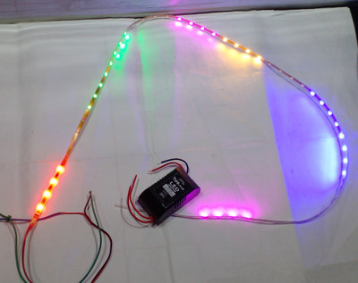 StrawHat 54 LEDs 1 m Multicolor Color Changing, Flickering, Steady Strip Rice Lights(Pack of 2)