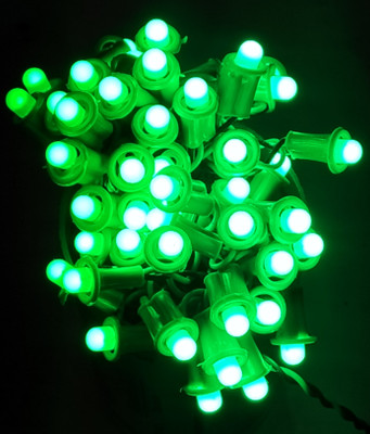 A.S.D. Electronics 200 LEDs 37 m Green Steady String Rice Lights(Pack of 4)