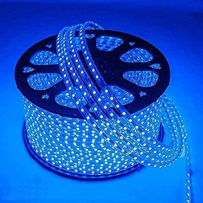Adwait 1800 LEDs 15 m Blue Steady Strip Rice Lights(Pack of 1)