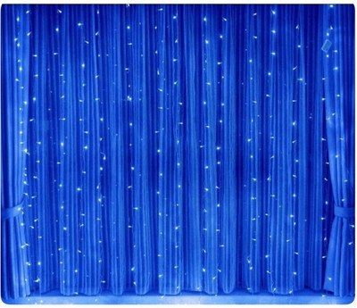 Local Charm 200 LEDs 7 m Blue Steady String Rice Lights(Pack of 10)