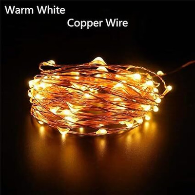 KHIZAR 1 LEDs 0.1 m Brown Color Changing Bulb Rice Lights(Pack of 1)