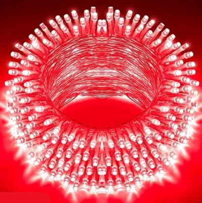 valora 40 LEDs 11 m Red Steady String Rice Lights(Pack of 1)