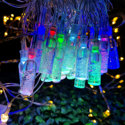 Infiprises 20 LEDs 4 m Multicolor Steady Bottle Rice Lights(Pack of 1)