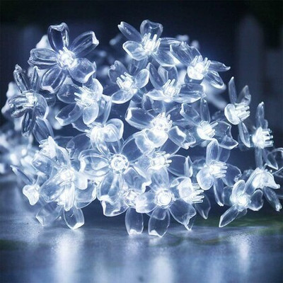 TurboTraders 36 LEDs 12 m White Steady Flower Rice Lights(Pack of 1)