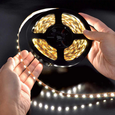 Daiwik 600 LEDs 5 m Yellow Steady Strip Rice Lights(Pack of 1)