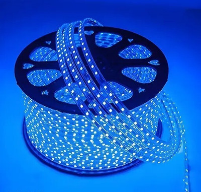 METBRIGHT 600 LEDs 5 m Blue Steady Strip Rice Lights(Pack of 1)