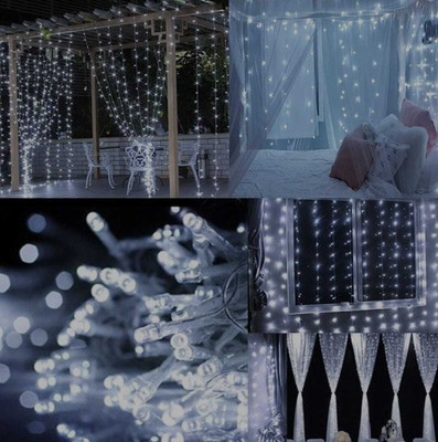 CANDLE 40 LEDs 11 m White Steady String Rice Lights(Pack of 1)
