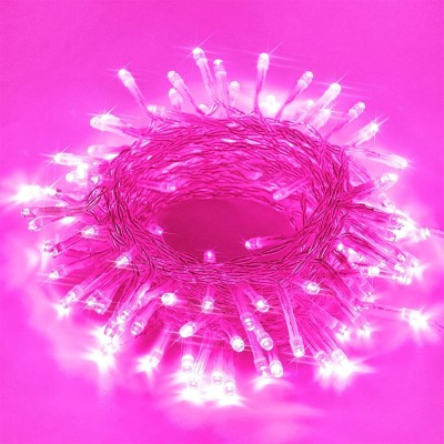 ASIDEA 36 LEDs 20 m Pink Steady Bulb Rice Lights(Pack of 1)