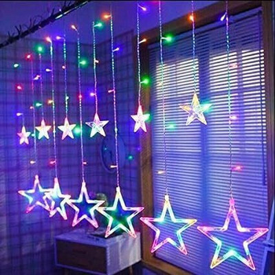 Raghav trading 140 LEDs 5 m Multicolor Steady String Rice Lights(Pack of 1)