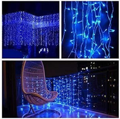 CANDLE 40 LEDs 11 m Blue Steady String Rice Lights(Pack of 1)