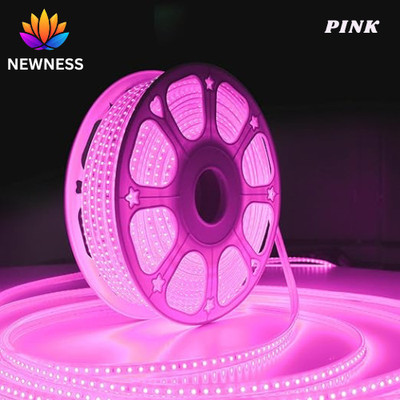 Newness 2150 LEDs 30 m Pink Steady Strip Rice Lights(Pack of 1)