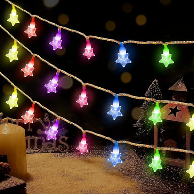 Gesto 18 LEDs 3.5 m Yellow Steady Star Rice Lights(Pack of 1)