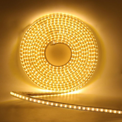 DECENT AIR SYSTEM 1200 LEDs 10 m Yellow Steady Strip Rice Lights(Pack of 1)