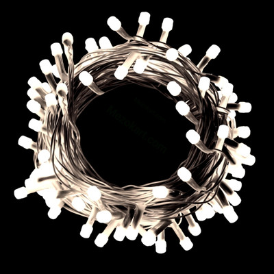 Telca 40 LEDs 11 m White Steady Bulb Rice Lights(Pack of 2)