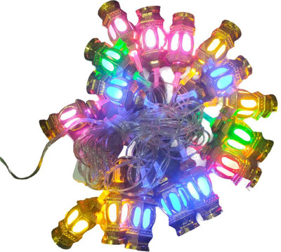 SHRIECOM 16 LEDs 3 m Multicolor Steady Lantern Rice Lights(Pack of 1)