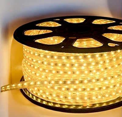 AI SMART 6001 LEDs 51 m Gold Steady Strip Rice Lights(Pack of 1)