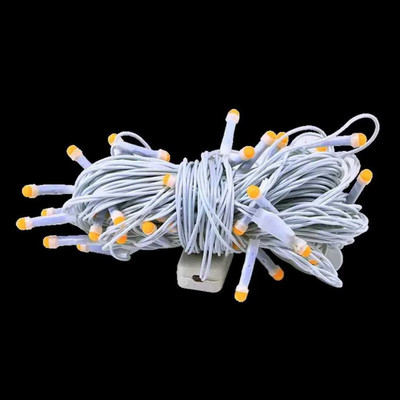 v.s.l 40 LEDs 10 m Yellow Steady Bottle Rice Lights(Pack of 1)