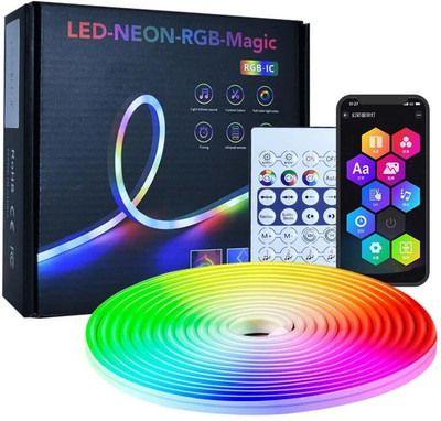 CARTSPACE 189 LEDs 5 m Multicolor Color Changing, Steady Strip Rice Lights(Pack of 1)