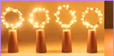 OSHD 30 LEDs 2 m Orange Steady Bulb Rice Lights(Pack of 1)