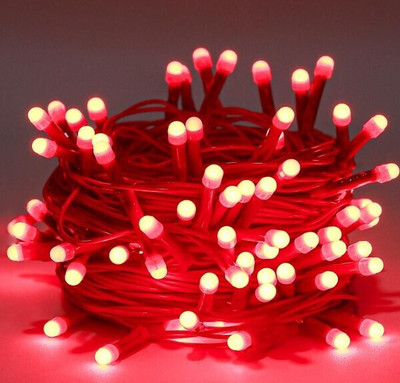 wtc 40 LEDs 11 m Red Steady String Rice Lights(Pack of 1)