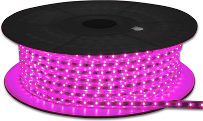 Geep 5400 LEDs 45 m Pink Steady Strip Rice Lights(Pack of 1)