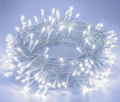 REPISH 94 LEDs 22 m White Steady String Rice Lights(Pack of 1)