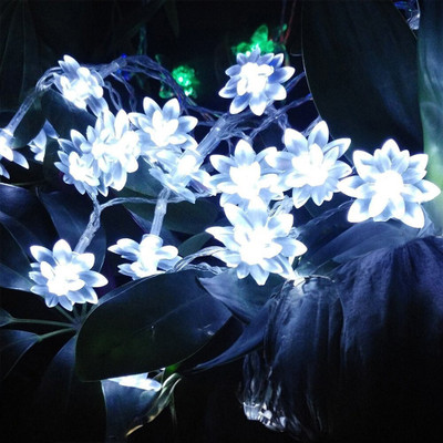 RaajaOutlets 20 LEDs 4.5 m White Steady Flower Rice Lights(Pack of 1)