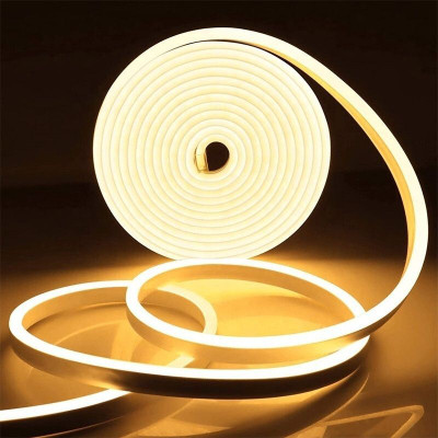 Brilights 600 LEDs 5 m Gold Steady Strip Rice Lights(Pack of 1)