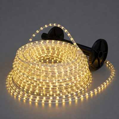 Moonlight 120 LEDs 90 m Yellow Steady Strip Rice Lights(Pack of 1)