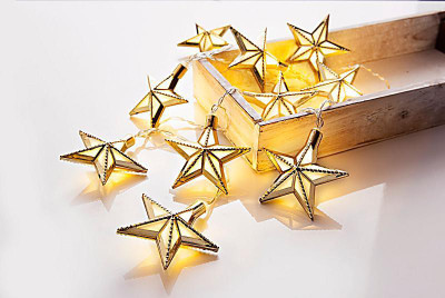 WunderVoX 16 LEDs 3.3 m Transparent Steady Star Rice Lights(Pack of 1)