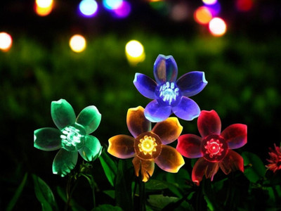 SAYENY 35 LEDs 6 m Multicolor Steady Flower Rice Lights(Pack of 1)