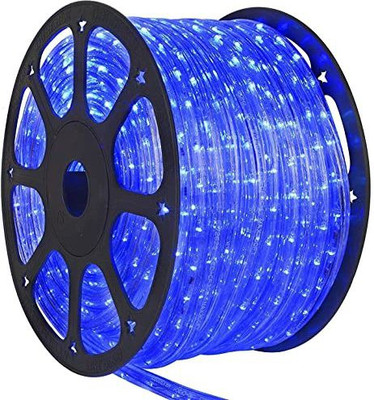 MX Glow 3600 LEDs 25 m Blue Steady Strip Rice Lights(Pack of 1)