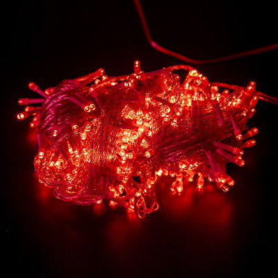 inooBeam 30 LEDs 7.01 m Red Steady String Rice Lights(Pack of 1)