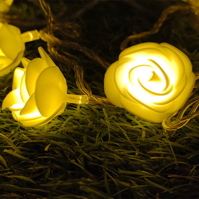 Meneon 16 LEDs 4 m Gold Steady Clip Rice Lights(Pack of 1)