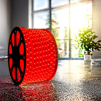 ATULUX 500 LEDs 5 m Red Steady Strip Rice Lights(Pack of 1)