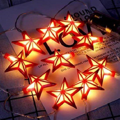WunderVoX 16 LEDs 3.3 m Transparent Steady Star Rice Lights(Pack of 1)