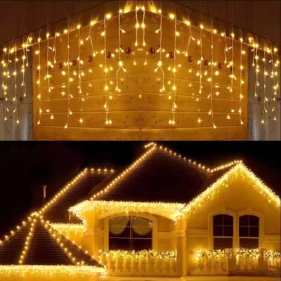 Gowloz 96 LEDs 3 m Yellow Flickering String Rice Lights(Pack of 1)