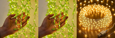 PKG 40 LEDs 11 m Multicolor Steady String Rice Lights(Pack of 3)