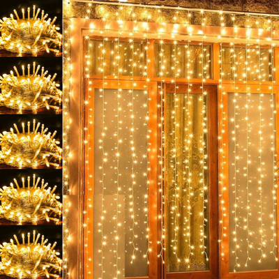 NISCO 20 LEDs 5 m Gold Steady String Rice Lights(Pack of 5)
