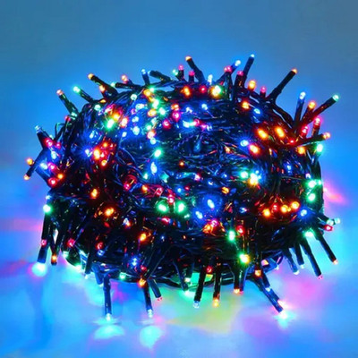 Zebrilla 61 LEDs 20 m Multicolor Color Changing, Flickering, Steady String Rice Lights(Pack of 1)