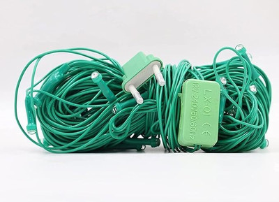 X4Decor 42 LEDs 12 m Green Steady String Rice Lights(Pack of 1)