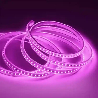 Rufous 360 LEDs 5 m Pink Steady Strip Rice Lights(Pack of 1)