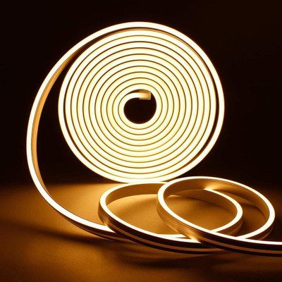 Errol 540 LEDs 5 m Yellow Steady Strip Rice Lights(Pack of 1)