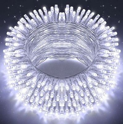 Illuminator 40 LEDs 12 m White Steady Bulb Rice Lights(Pack of 1)