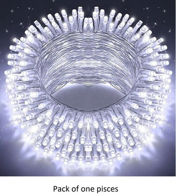 NEERUSSTORE 56 LEDs 18 m White Steady Ball Rice Lights(Pack of 1)