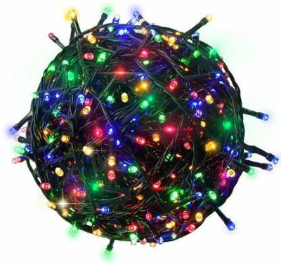 KR Five Products 1487 LEDs 30 m Multicolor Steady Bulb Rice Lights(Pack of 1)